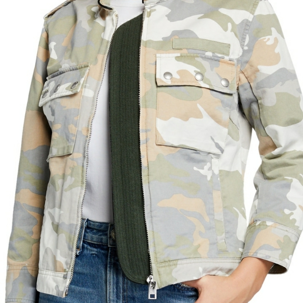 ZADIG & VOLTAIRE Camouflage Jacket - Picture 3 of 5